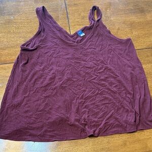 Old Navy Burgundy Camisole Top